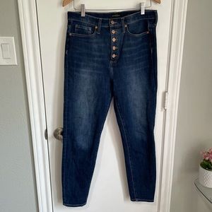Banana Republic High Rise Skinny Jeans, Size 10